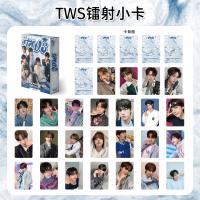 55Pcs/Set Tarjetas Lomo De Idol Boy TWS Nueva Álbum SUMMER BEAT Edición HD Regalos Para Fans SHINYU DOHOON YOUNGJAE HANJIN JIHOON - details 1