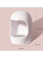 Lámpara De Uñas Mini Q-shaped Blanca Secado Rápido UV/LED Para Arte De Uñas DIY En Casa Material ABS Peso 44g Certificación CE - details 6