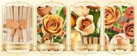Bloques De Construcción De Rosa 868PCS Vaso De Flores Eternas Decoración De Hogar Regalo Romántico Para Niñas Juguetes DIY Para Niños - details 1
