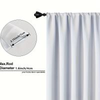 2 Piezas Cortinas De Pestañas Brillantes Para Decoración Estacional De Hogar Adecuadas Para Sala De Estar Y Dormitorio - details 1
