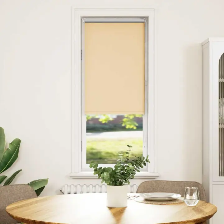 Estor Enrollable Opaco Beige 55x175 cm Tela Ancho 50,7 cm - 1