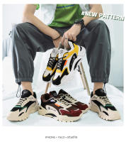 Zapatos De Deporte Para Hombre Transpirables Y Ligeros Con Suela Gruesa Antideslizantes Para Todas Las Estaciones Zapatillas De Moda - details 1