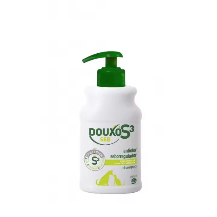DOUXO S3 SEB CHAMPU 200ML CEVA - 1