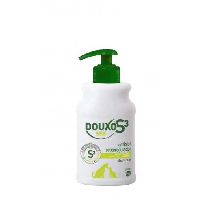 DOUXO S3 SEB CHAMPU 200ML CEVA - 1
