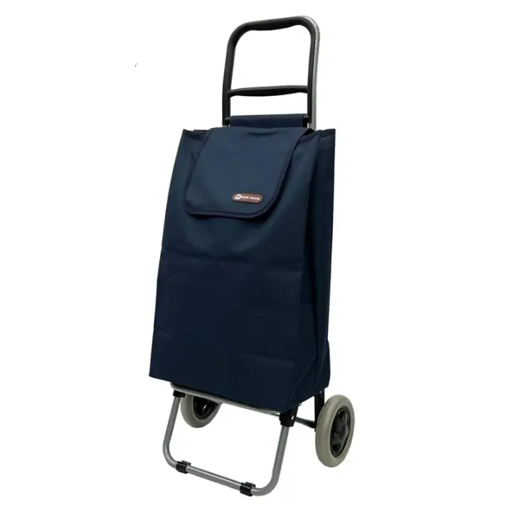 Bolsa carrito de la Busta, carrito plegable portáil para Hogar, cesta de la Busta con Rueda y soporte, Bolsa de 40 litros - 1