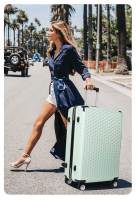 Juego de maletas con 3 piezas, Set de tres maletas de viaje apilables,Trolley Maleta de Cabina Ligero y Resistente,Código Antirrobo de 3 Dígitos, Ruedas Dobles 360º,Maletas con carcasa rígida resistente y esquinas reforzadas,Equipaje de Bodega - details 12