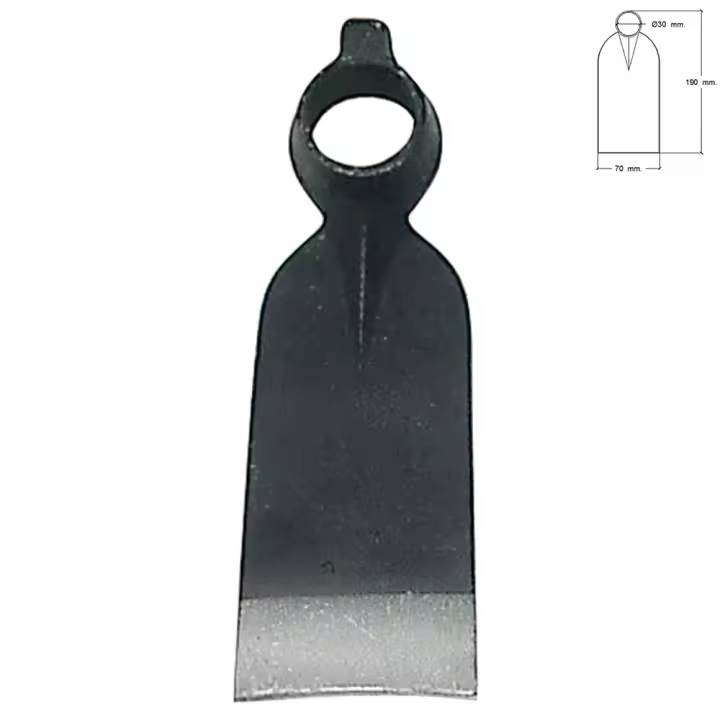 Azada Forjada Sin Mango 210/ 350 Gramos - 1