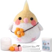 Kit De Felteado De Lana Con Animal Para Principiantes Y Adultos Incluye Matriz De Espuma Y Herramientas Para La Creación De Muñecas De Lana - details 1