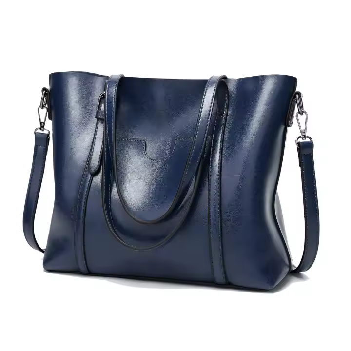 Bolsos de Mano para mujer de cuero elegante de gran capacidad Retro Vintage with Superior ASA - 1