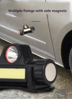 Linterna Frontal LED Recargable Para Pesca Y Camping Con Luz XPE COB Y Imán Fuerte Super Brillante Resistente Al Agua Para Exteriores - details 9