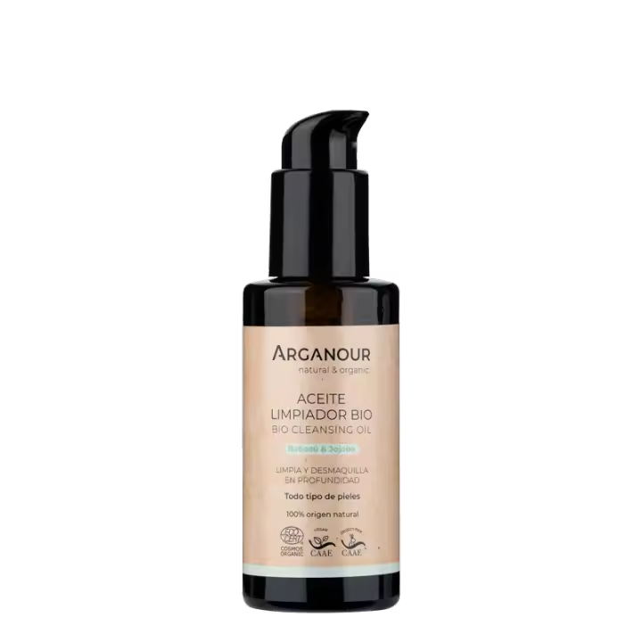 Limpiador Facial BIO Arganour para Maquillaje Waterproof y Piel Sensible - 1