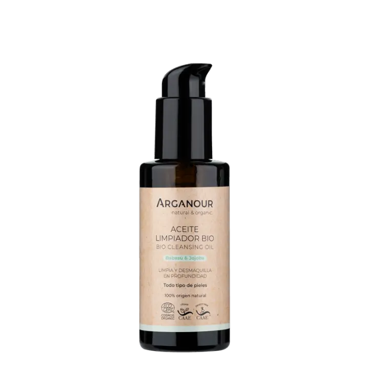 Limpiador Facial BIO Arganour para Maquillaje Waterproof y Piel Sensible - 1