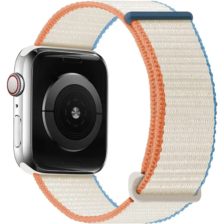 Correa de Velcro Serie Sport3 Crema para  Apple Watch (38/40/41 mm) Devia - 1