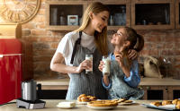 Espumador de Leche Eléctrico 550W, Automático 400ML con 2 en 1 Batidor último Diseño, Espumador Eléctrico para Espuma Fría y Caliente, Leche, Chocolate - details 8