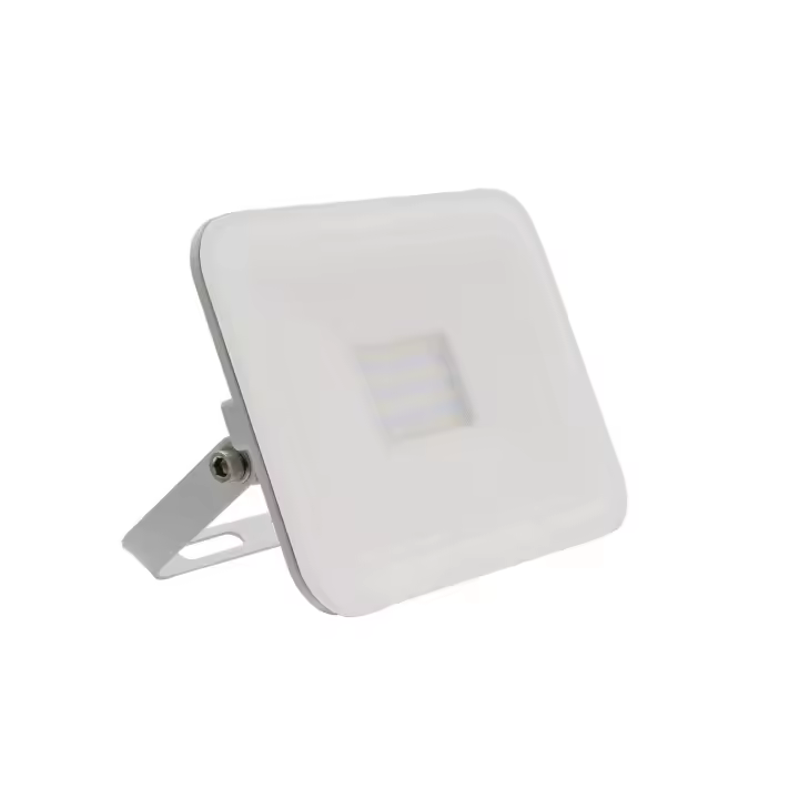 Ledkia Foco Proyector LED 20W 120lm/W IP65 Slim Cristal Blanco 3000K Blanco Cálido - 1