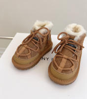 Botas De Nieve Para Niños 2024 Nuevas De Invierno Cuero Genuino Con Piel Suave Calientes Antideslizantes Moda Zapatos Para Bebés Niños Y Niñas 1-6 Años - details 8