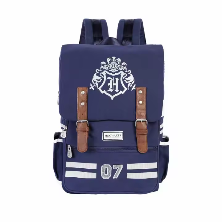 Harry Potter Academy Mochila Oxford, Azul Oscuro - 1