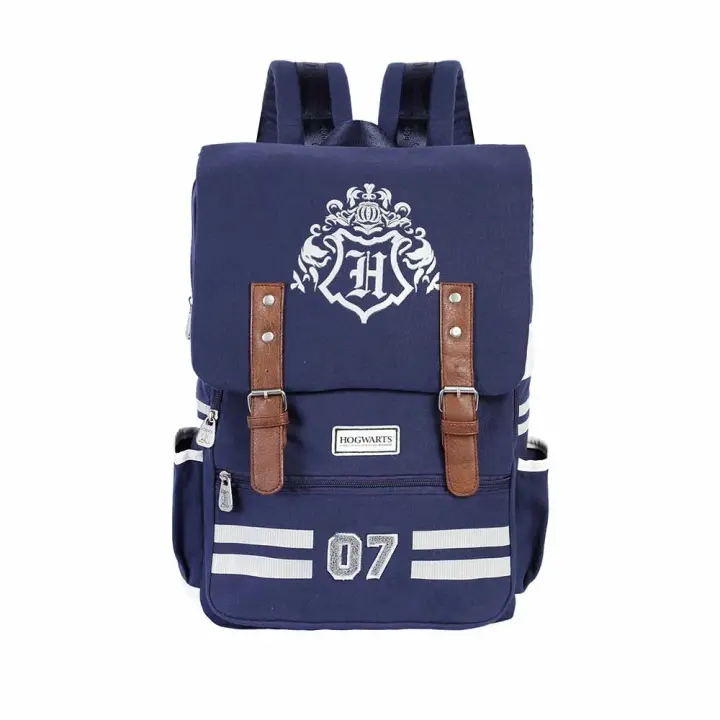 Harry Potter Academy Mochila Oxford, Azul Oscuro - 1