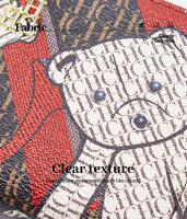 Cartera Larga De Mujer CHCH Estilo Retro Clásico Con Patrón De Dibujos Animados Letras Material PVC Cierre De Cremallera - details 9
