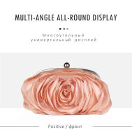 Bolso de noche con flores para mujer, cartera pequeña con cadena Floral, ideal para vestido de fiesta y boda, gran oferta, EB034 - details 8