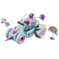 PLAYMOBIL (71635) Racing Unicornio, Kart con Motor retráctil de gran velocidad, Funstars, novedades - details 2