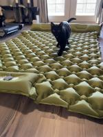 Colchón De Acampar Doble Inflable Con Almohada Y Tela Impermeable Para Senderismo Plegable Matrícula De Viaje Ligera - details 16
