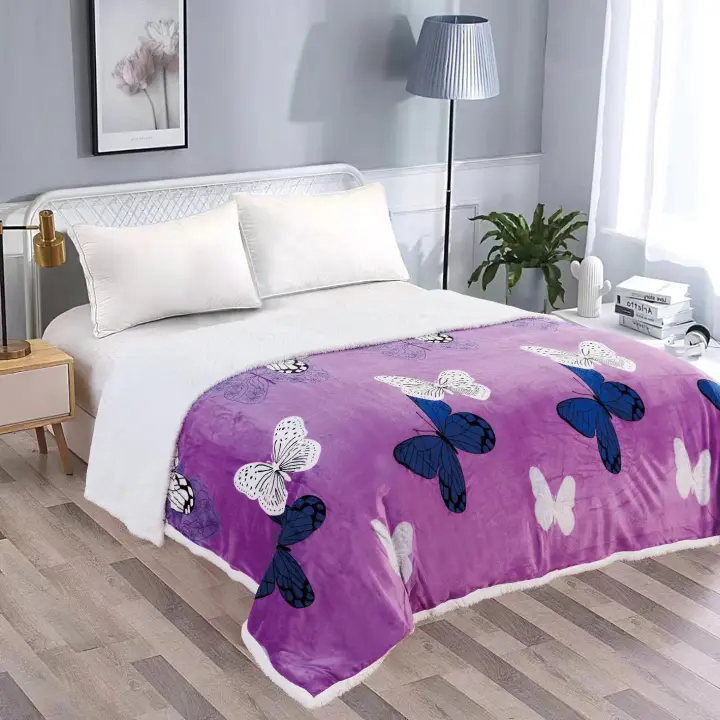 STARLEY-Manta de Borreguito Sherpa, Manta de Franela Reversible,Mantas Polar Invierno de Sherpa Multiuso con Microfibra Extra Suave y Borreguitos,Cálida,para Sofá, Dormitorio y Viaje,3 medidas,130x160cm,160x220cm y 220x240cm - 1