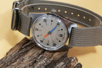 Reloj Mecánico De Mano 7120 Para Hombres 36mm Retro Business Tiempo Clásico Sencillo Para Parejas Material De Correa De Cuero Resistente Al Agua Profundidad 3Bar - details 4