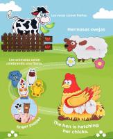 Juguete Sensorial Montessori Para Niños Busy Board Con Historias De Animales De La Granja Juego Educativo Para El Desarrollo De Los Dedos Y Aprendizaje Preescolar Actividades De Viaje - details 4
