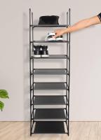 MAXELLPOWER ZAPATERO ESTANTE PARA ZAPATOS ESTRUCTURA METAL 8 NIVELES 16-20 PARES 46 X 28 X 145 CM - details 4
