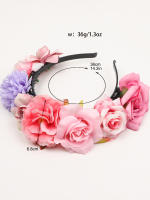 1pcs Diadema De Flores Para Mujer Accesorio De Cabello Dulce Hanfu Pinza Para Niña Especialmente Adecuada Para Mujeres Adultas - details 4