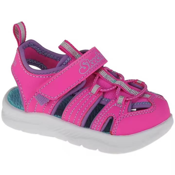 Calzado Nautica marca Skechers modelo 302100N-Htpk para niños en color rosa - 1