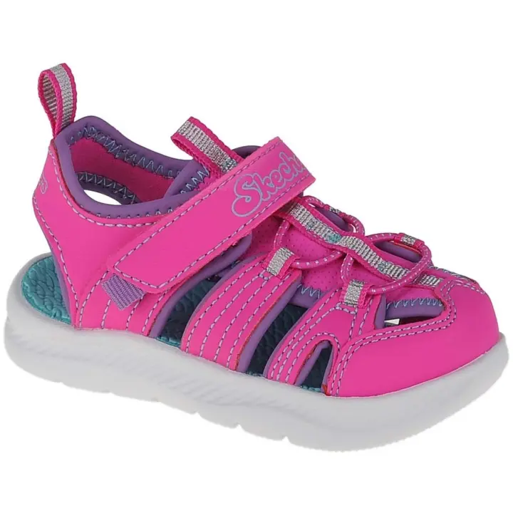 Calzado Nautica marca Skechers modelo 302100N-Htpk para niños en color rosa - 1