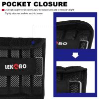 Chaleco De Entrenamiento De Fitness Ajustable a 20kg Bolsa Vacia Para Correr Y Ejercicios De Fortalecimiento De Manos Y Pies Ropa De Entrenamiento Físico - details 6