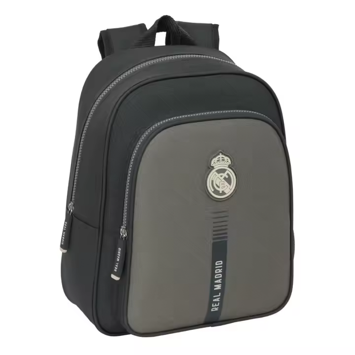Mochila Infantil Adaptable a Carro Real Madrid 3ª Equipacion 24/25 27X33X10Cm (Safta 612524524) - 1