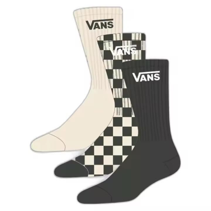 Calcetines Vans Pack 3 para niños unisex en color multicolor - 1