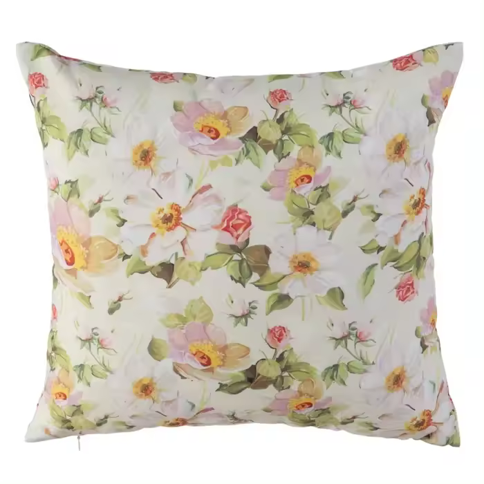 Ixia Regal, cojín con estampado floral para decoración (45 x 45 cm) - 1