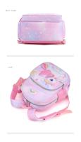 Nueva Mochila De Princesa Unicornio Para Niñas En Rosa De Dibujos Animados Bolsa Escolar De Niños Mochila Infantil Escolar Material De Nylon - details 8