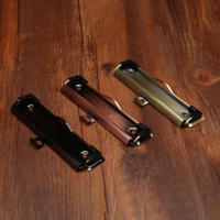 2PCS Clips De Papel De Metal Para Carpeta Y Archivo Con Tornillos Organizador De Almacenamiento Para Escuela Y Oficina - details 2