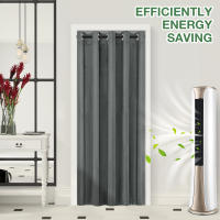 Cortinas De Veludo Aislantes Térmicas Para Puerta Individual Cortinas Colgantes Para Escalera Cocina Sala De Estar Modernas Con Anillos - details 9