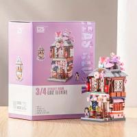 Bloques De Construcción Miniatura Estilo Callejero Japonés DIY Juguetes De Modelado Decoración De Hogar Regalos Para Navidad Y Acción De Gracias - details 5