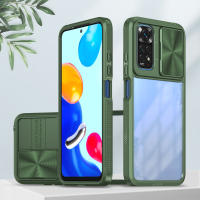 Funda Transparente Antigolpes Para Redmi Note 12 11 10 9 11E 11S 10T 4G 5G pro Max Con Protección De Cámara Slide Metal Compatible Con XIAOMI - details 10