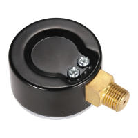 Medidor De Presión De Agua Para Filtro De Piscina 0~60psi 0~4bar Manómetro Hidráulico Con Tapa De Acero Inoxidable Y Escala Gruesa 1/4" NPT - details 8