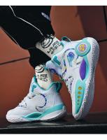 Zapatos De Baloncesto Para Hombre Algodón Transpirable Cómodos Zapatillas Deportivas Entrenamiento Alta Calidad Deportivas Para El Uso Diario - details 14