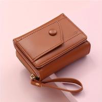 Cartera de Mujer Nueva 2025, Short cartera with Cremallera para Mujer, Monedero de Tres pligues, Linda Cartera de estudios para Mujer - details 0