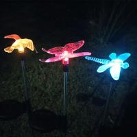 Lámpara De Jardín Solar LED Impermeable Con Diseño De Mariposa Y Libélula Para Paisaje Exterior Instalación Sencilla Sin Bombillas Incluidas - details 11