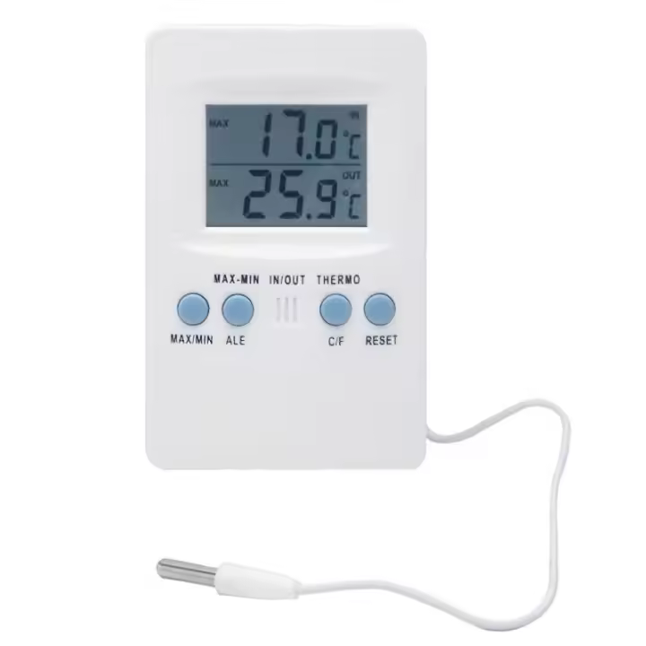 Termómetro oryx digital con sensor y display 11 cm. - 1