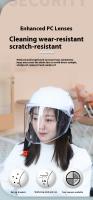 Casco De Motocicleta Transpirable Para Hombre Y Mujer Protección Solar De Cuatro Estaciones Parachoques Claro Antigolpes Resistente Al Viento - details 5