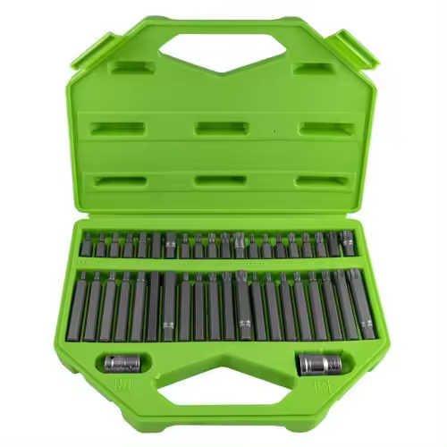 JBM 50985 Estuche de 42 piezas para tornillos de 12 y 6 cantos - inviolable JBM - 1