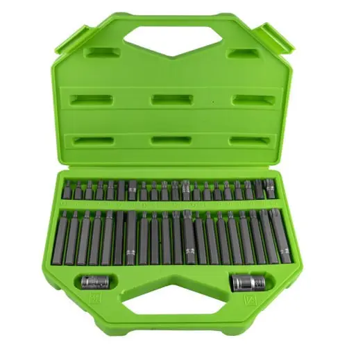 JBM 50985 Estuche de 42 piezas para tornillos de 12 y 6 cantos - inviolable JBM - 1